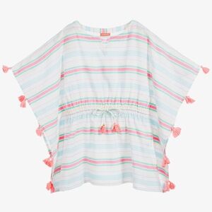 Sunuva striped kaftan with tassels girls size 7-8 excellent condition - like new